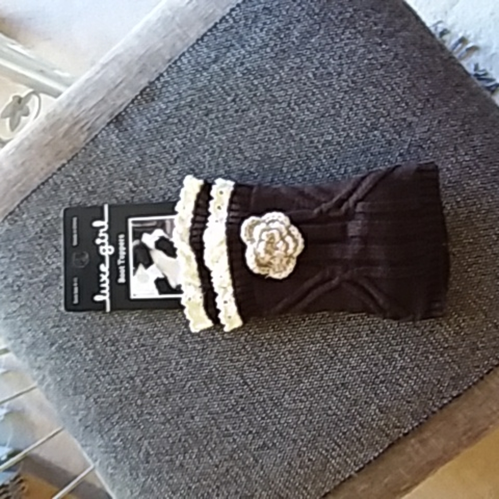 NWT Knit Boot Toppers